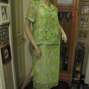 Dress-U by Sharon Green Vintage 90's Dress 15/16